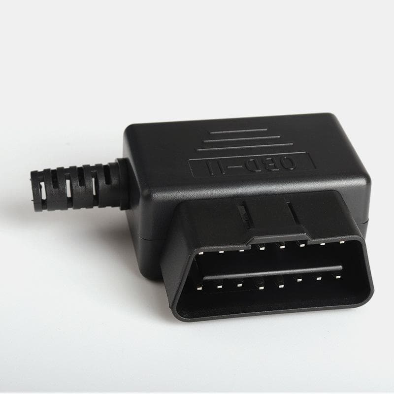 Automotive OBD2 16pin male concealed snap-on assembly case OBD plug + case + SR screw-free