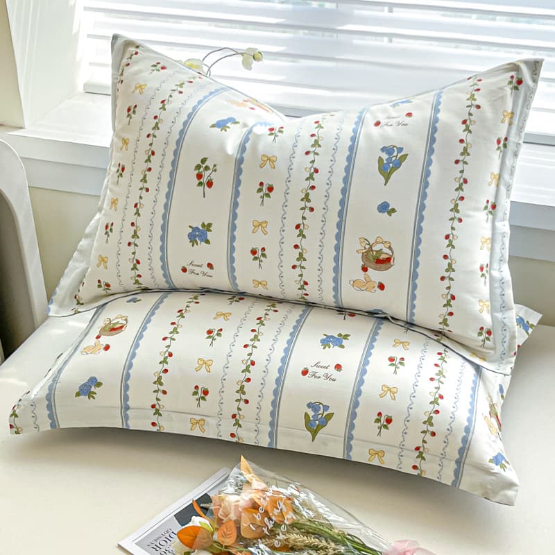 2024 New Style Fresh Pure Cotton Envelope Pillowcase
