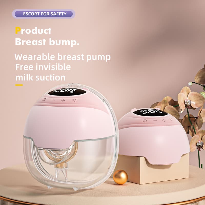 Wearable Electric Breast Pump Portable Hands-Free Painless Milk Collector Breastpump Cross-Border Supply