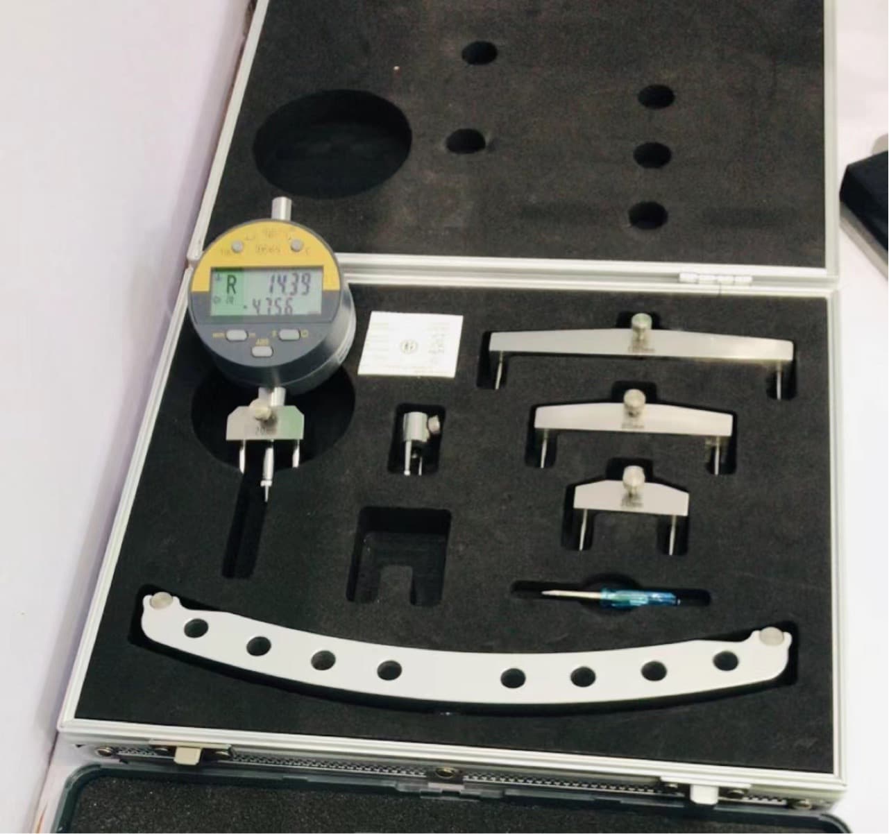 IP65 Waterproof Dial Gauge 0-12.7R Gauge 6.5-1000 Electronic Radius Gauge 3000 Digital Radius Gauge