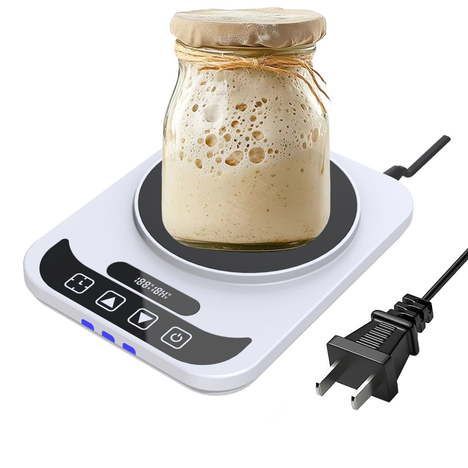 Sourdough starter, flour fermenter, 110V power supply, 1°F adjustable temperature, constant temperature fermentation and insulation.