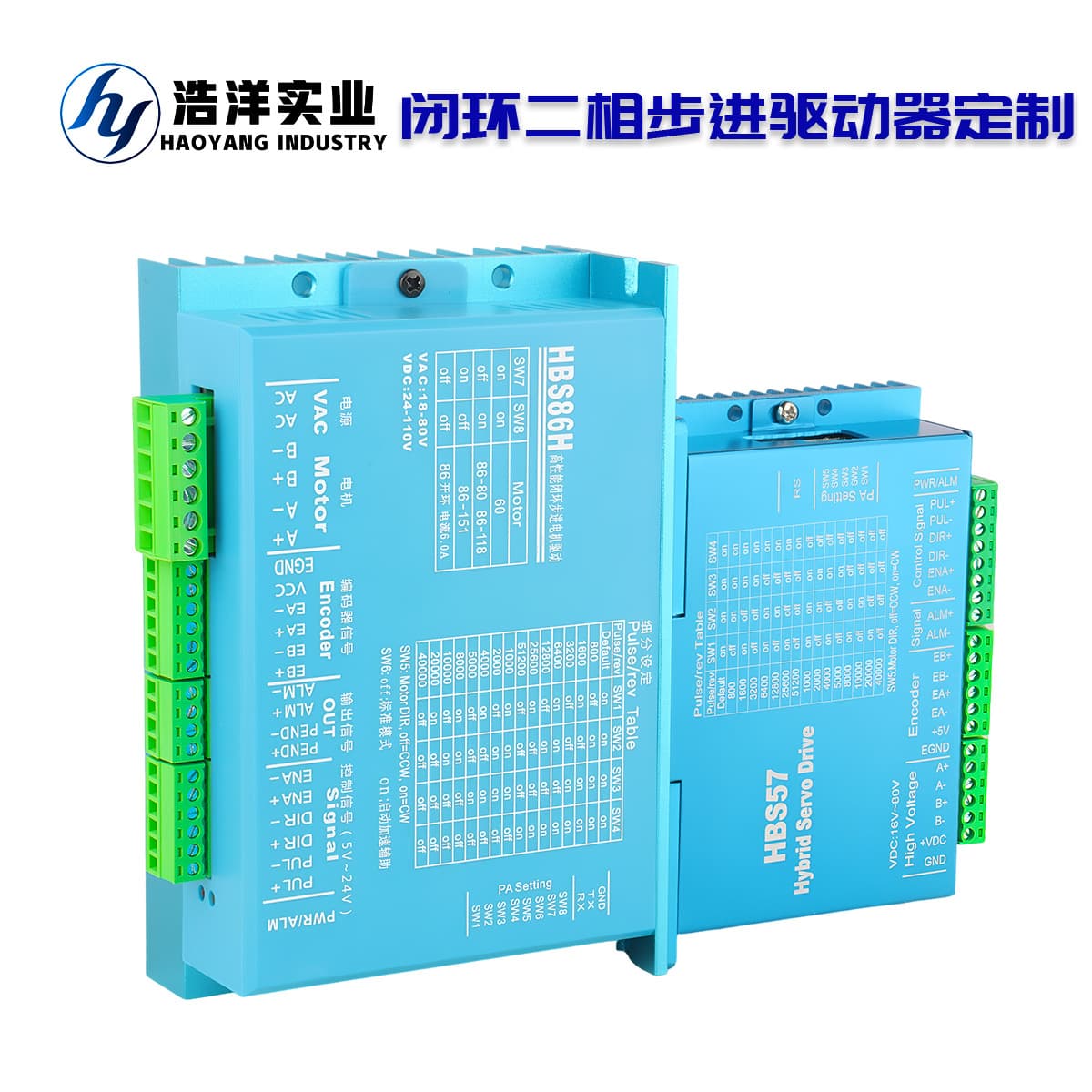 HBS57/86 Closed-Loop Stepper Motor Driver Kit: High-Speed Response Control, Customized Closed-Loop Driver