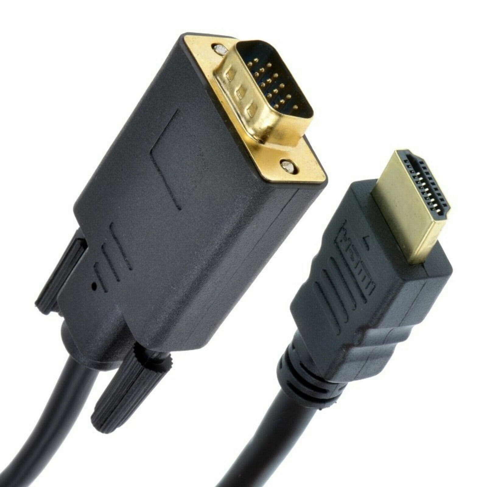 HDMI to VGA Cable Video Adapter For PC Monitor Game HDTV