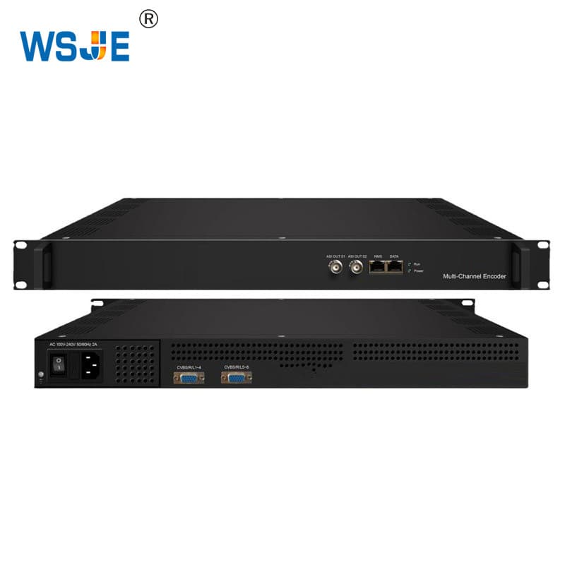 8-Channel SD Encoder Hotel Video Decoder 8-Channel AV Input IP Multicast Output
