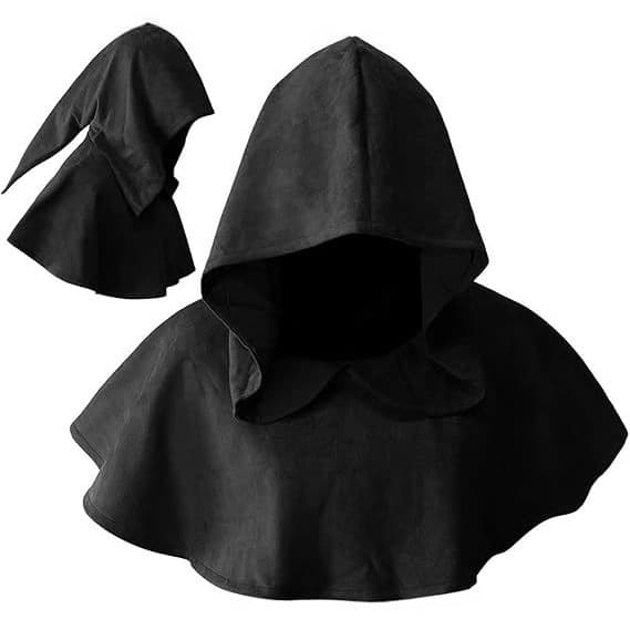 Cross-border hit medieval Renaissance pointed hat cloak Halloween Death wizard stage performance costume