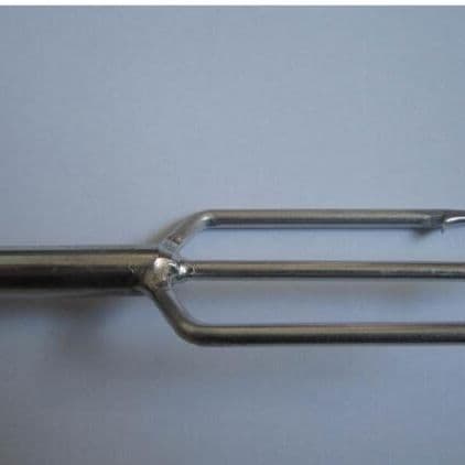 Thickened Traditional Fishing Spear, Outdoor Fishing Steel Spear, Round or Flat Options Available, Portable Positioning Rod, Bulk Quantity, Great Price