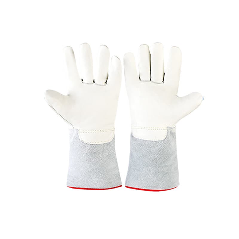 Low-Temperature Resistant Gloves for Carbon Dioxide Lab Liquid Nitrogen Protection, Gas Station Cold Storage LNG Cold-Resistant Anti-Freeze Waterproof Cowhide