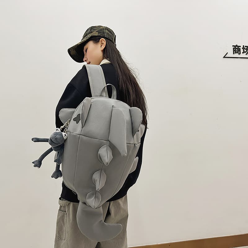 Large Capacity Casual Backpack for Middle School, High School, and College Students 2025 Women's Niche Design Backpack Simple Stylish Laptop Backpack