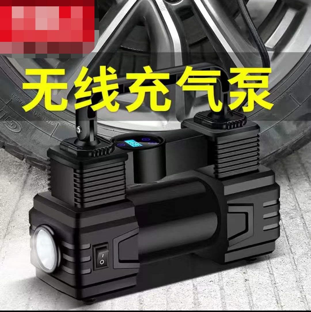Car Air Pump Wireless Smart Vehicle Inflator Wired Digital Display 12V Portable Tire Inflator