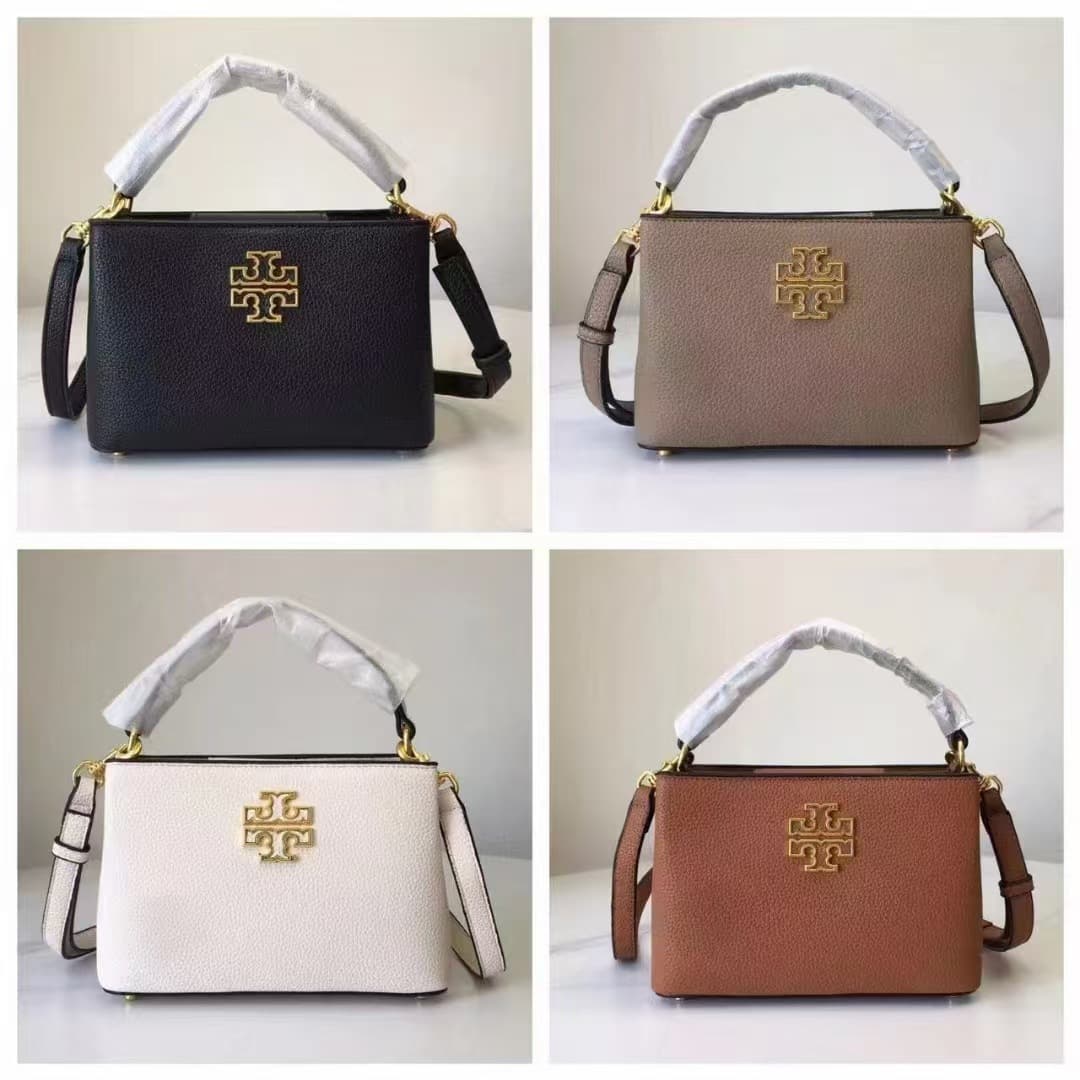 Tortyburch litchi pattern TB Princess Diana bag magnetic tote bag handbag one-shoulder cross-body women's bag cross-border bag