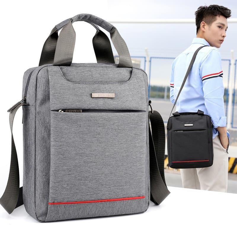 Men's Bags Men's Oxford Textile Shoulder Bag Crossbody Bag Handbag Vertical Nylon Bag Casual Business Travel Briefcase