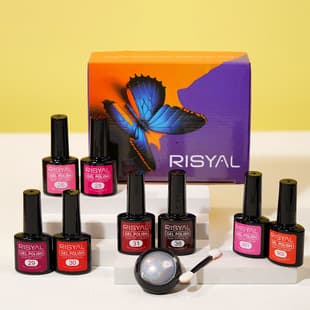 New Red Series Gel Polish Mirror Powder Nail Art Kit UV Gel Cross-border Wholesale Nail Gel