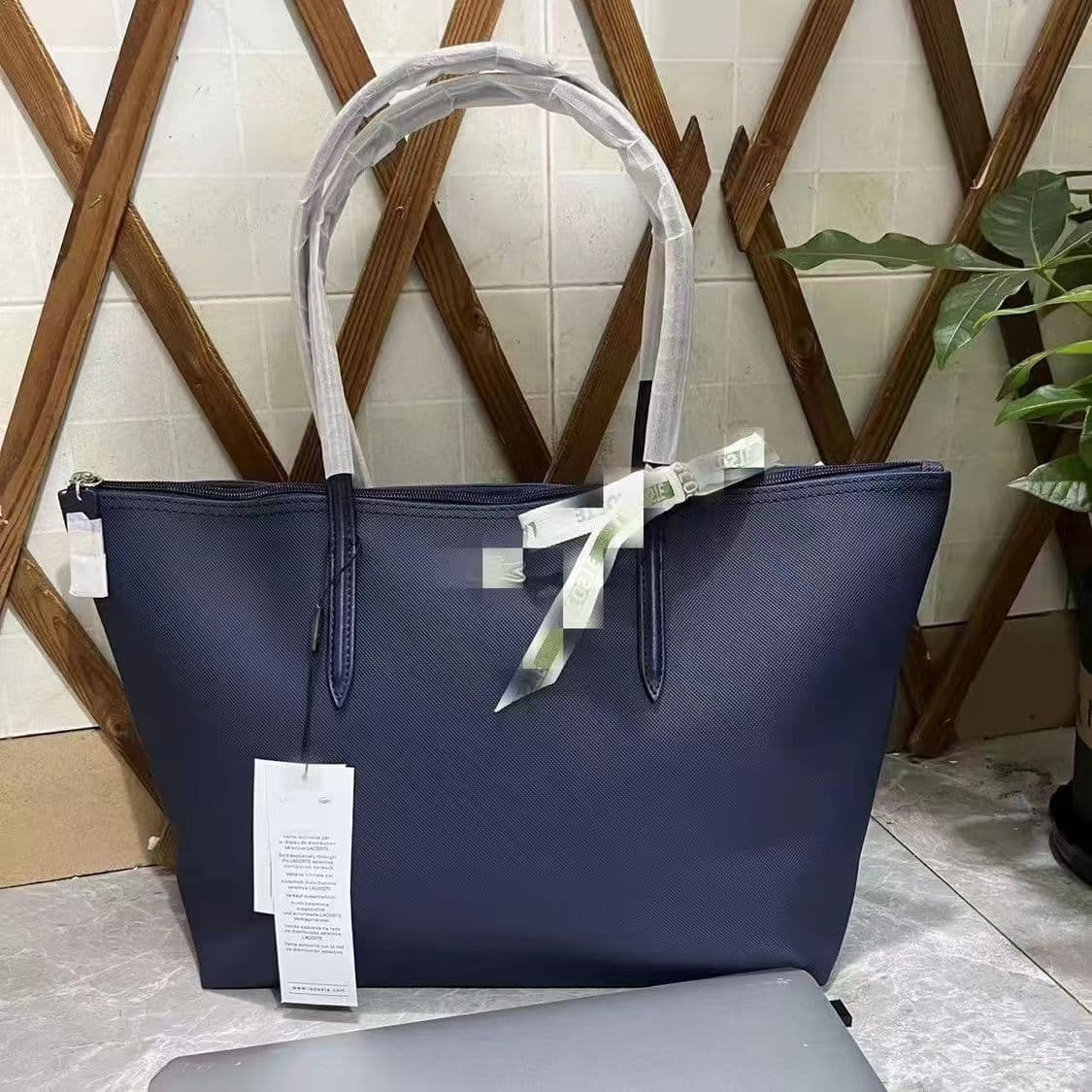Overseas Trade L Size French Crocodile Tote Bag Shoulder Bag Cross-border Hot-selling Horizontal Large Capacity Commuter Women's Handbag