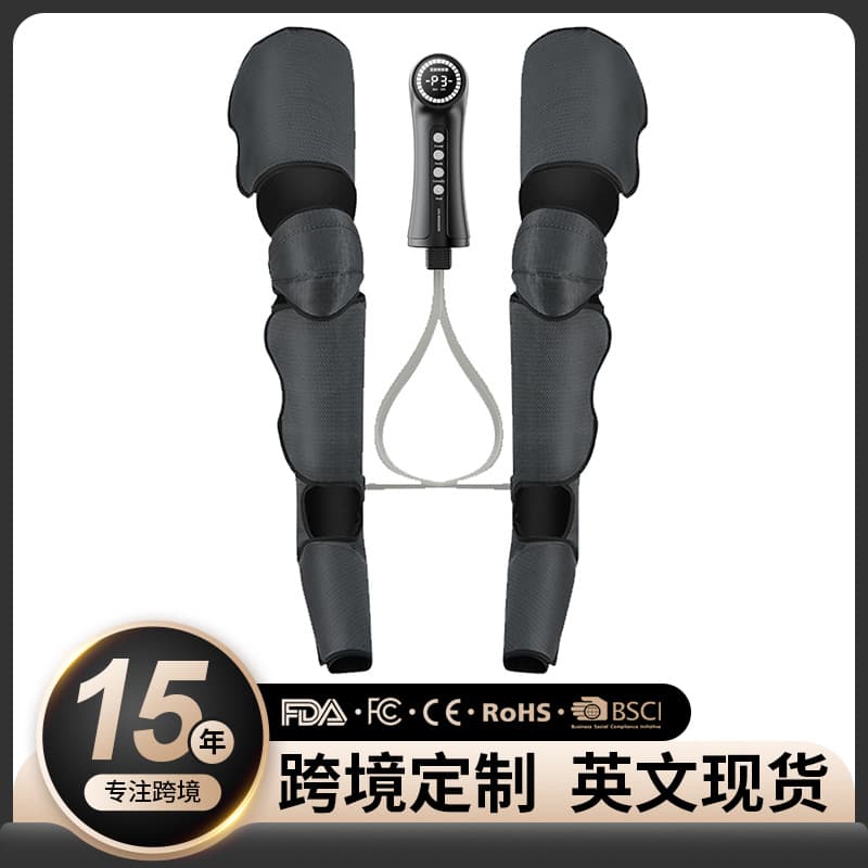 Cross-border leg massager for home use, calf kneading handheld therapy device, arm airbag air wave massager