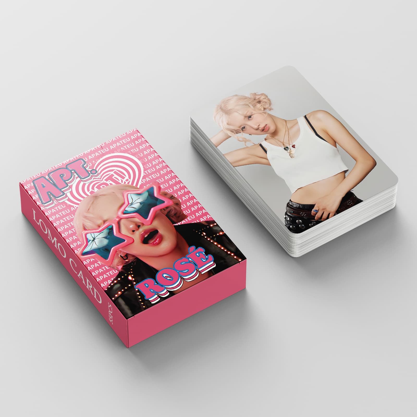 55 PCS ROSE Cards APT Edition BP Cards Featuring Park Chae-young ROSÉ