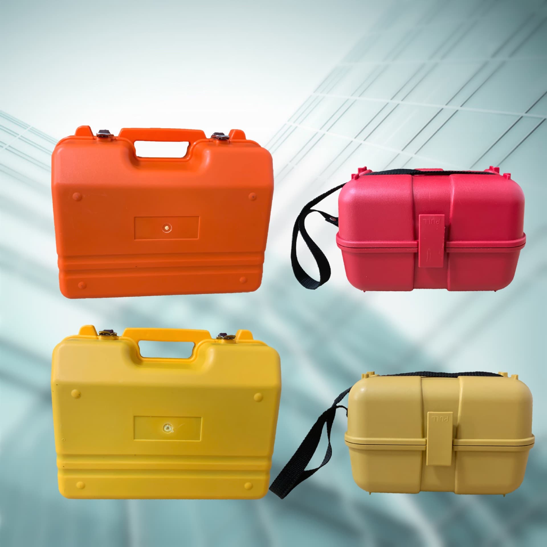 Total station/theodolite/level instrument prism set base outer case, surveying instrument case plastic box, measurement accessories