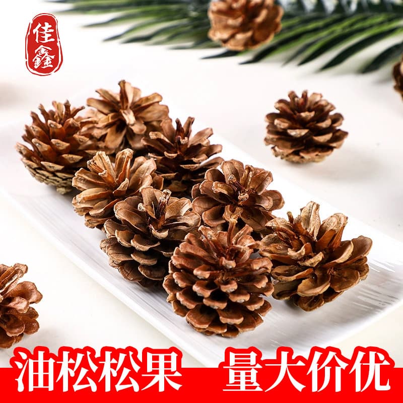 Christmas decorations, gifts, single pine cones, pine tower ornaments, DIY decorations, wholesale pine cones