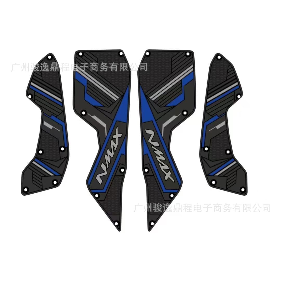 Footrest Rubber Mat Anti-Slip Foot Pad for Yamaha 2025 NMAX155 Modification Accessories