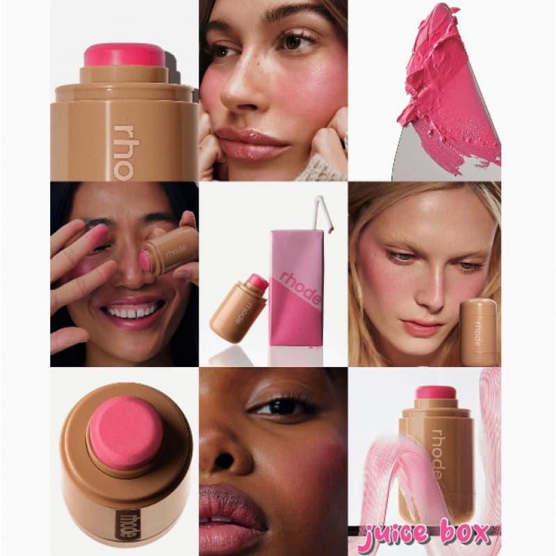 Cross-border Hailey Hailey's same lip and cheek rhode skin blush stick piggy/freckle blush