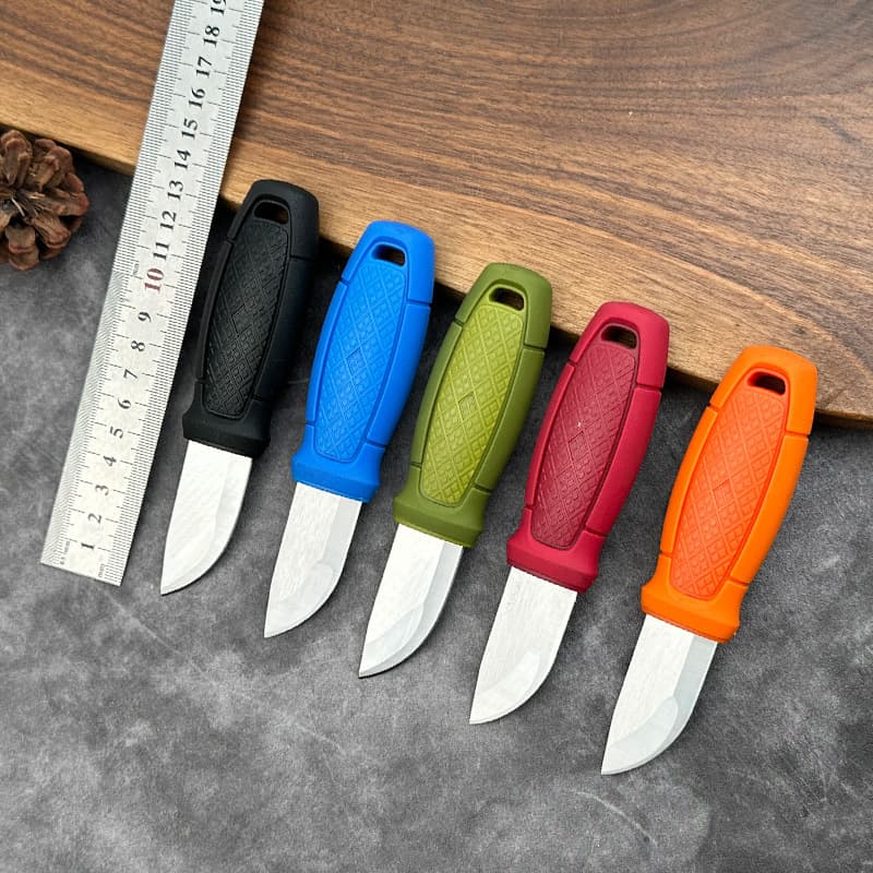 New outdoor knife, portable knife, camping meat cleaver, fruit knife, adventurer pocket mini straight knife
