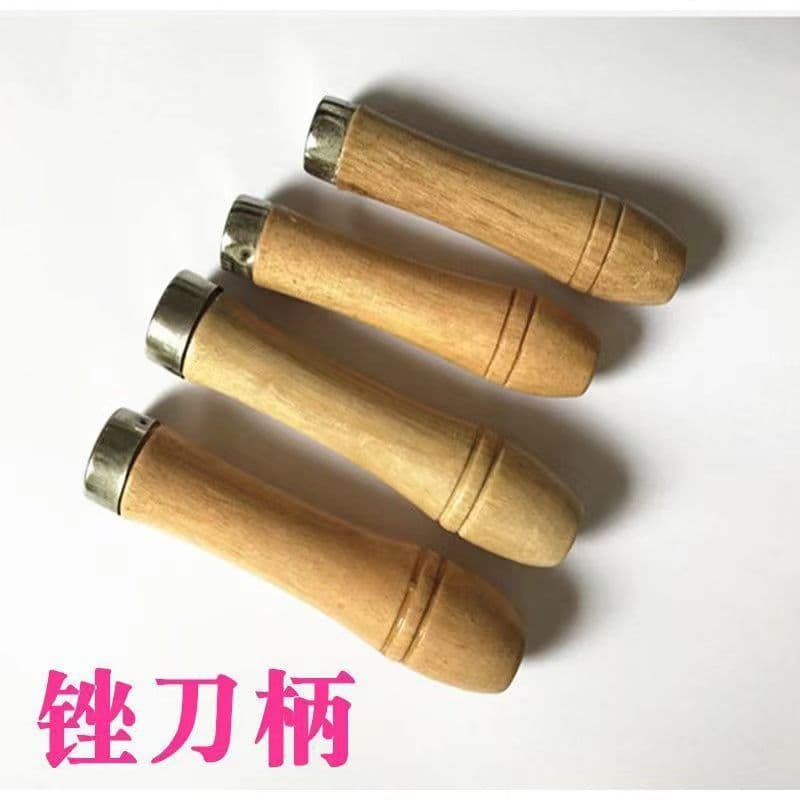 File handle wooden handle wooden handle file handle plastic handle two-color handle file handle file special handle round hole