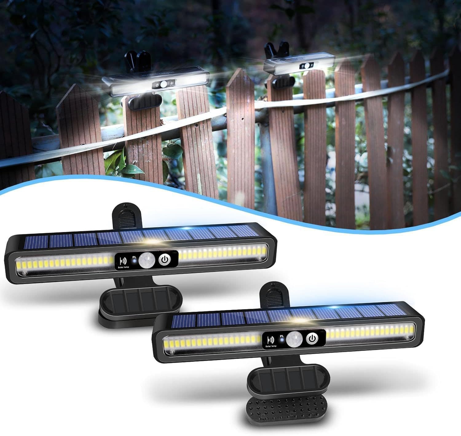 New Solar Garden Outdoor Light, Home Toilet Lighting, Outdoor Waterproof Motion Sensor Street Light, Yard Balcony