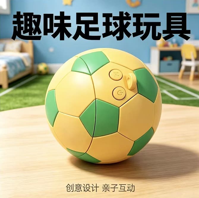 Cross-border football-shaped portable mini camera, high-definition portable children’s camera, outdoor parent-child sports recording
