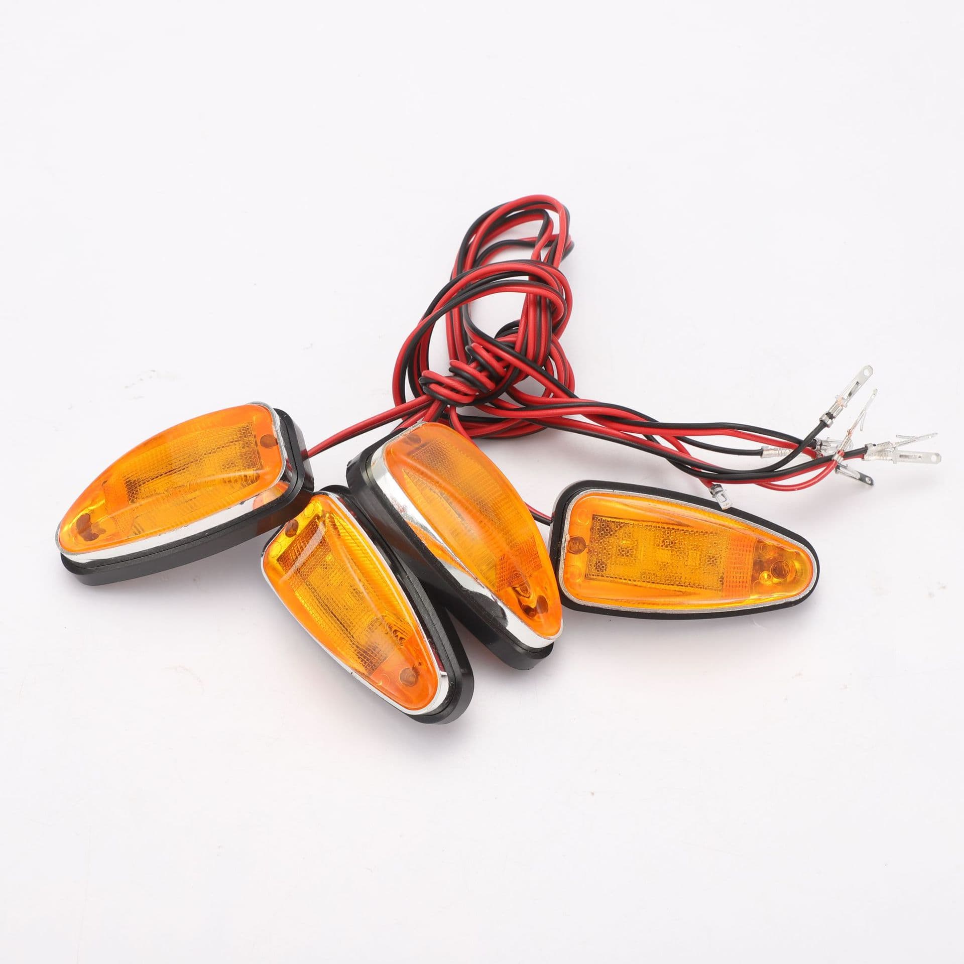 ATV Four-Wheel Sand Motorcycle Accessories High-Brightness Warning Light Tail Light Side Strip Turn Signal Front Light License Plate Light