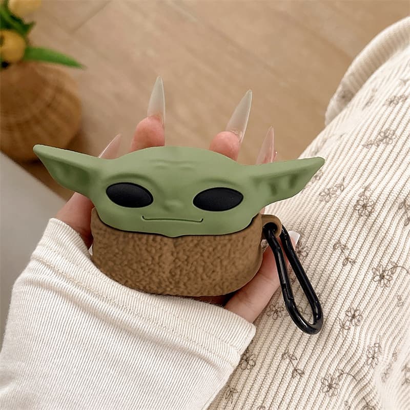 Cute Baby Yoda suitable for Galaxy Buds3 protective cover cartoon Samsung buds3pro Bluetooth headphone case