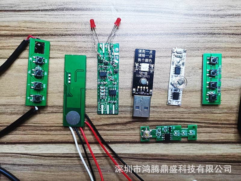 Development, design, prototyping, and production of various new color-changing and dimming controllers, wires, and switches for PCBAs.
