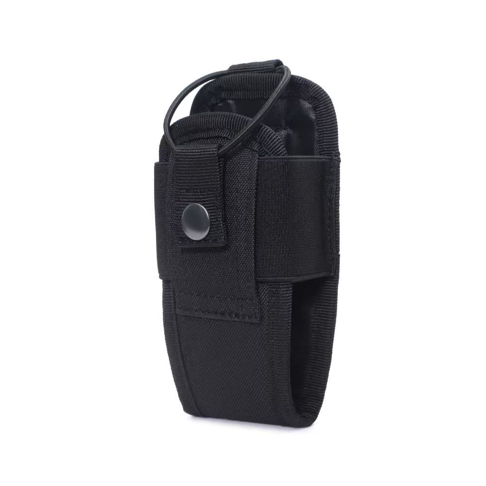 Tactical walkie-talkie bag, outdoor multi-functional military fan accessory bag, wear-resistant Oxford cloth waist bag