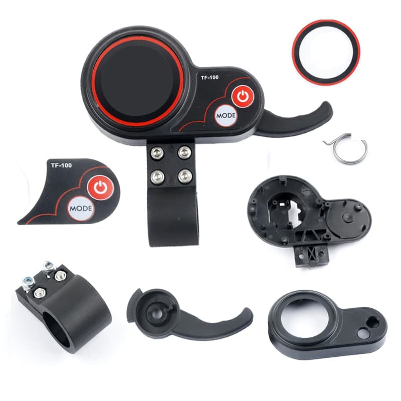 Replacement cover for Xiaoluopu electric scooter dashboard speed controller parts, folding bike throttle twist grip