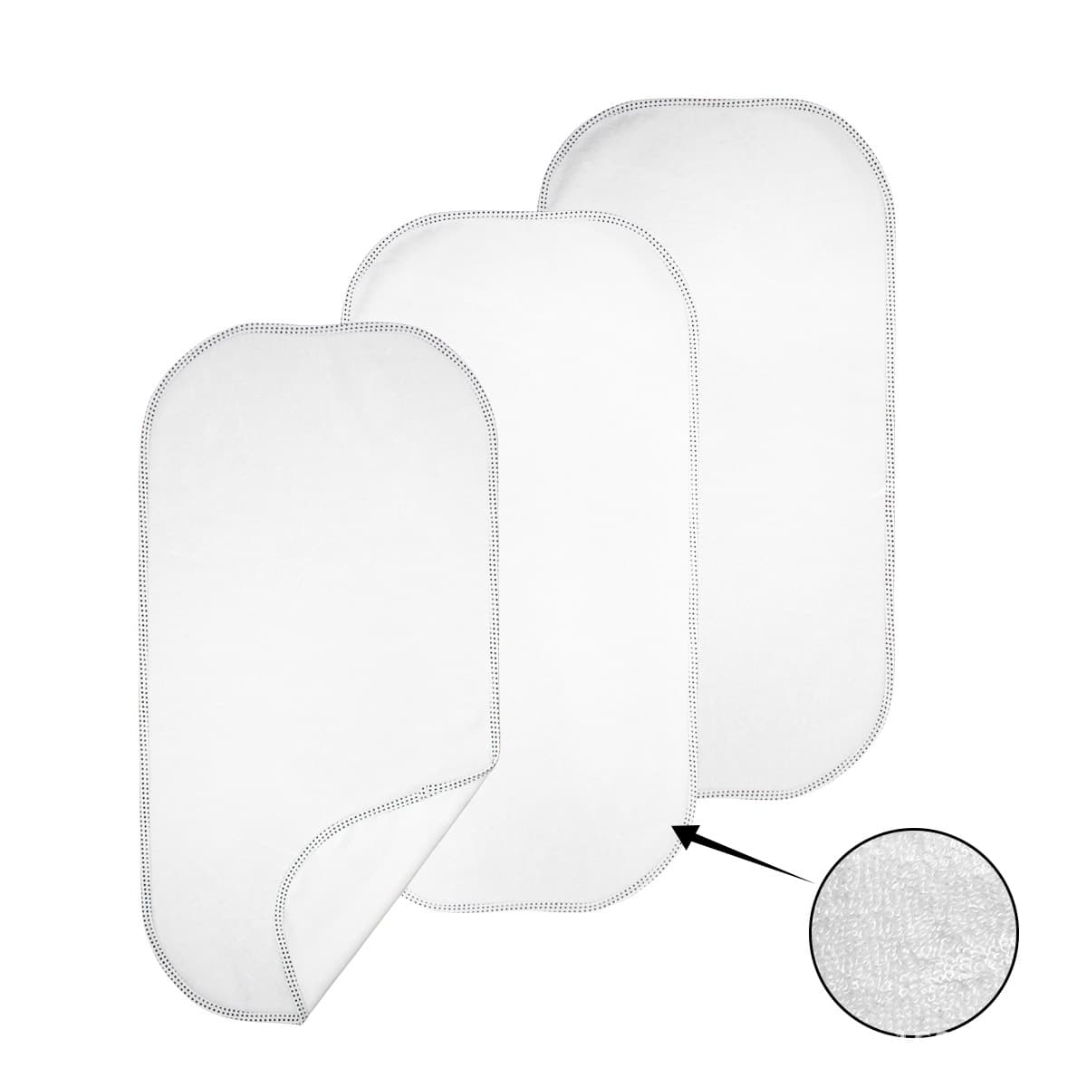Amazon Cross-Border Best-Selling Baby Diaper Changing Pad Bamboo Fiber Waterproof Diaper Mat Changing Table Pad In Stock