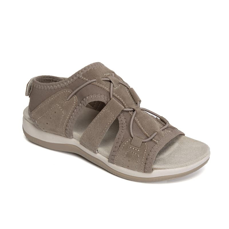 Thick Sole Sandals Summer Beach Shoes Women's Round Toe Breathable Casual Sandals Export Large Size Flat Beach Sandals