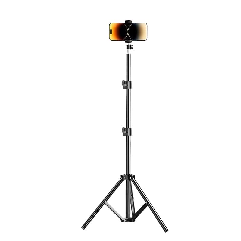 Live Streaming Photography Tripod Portable Outdoor Selfie Video Recording Freely Extendable Thickened Floor-Standing Tripod