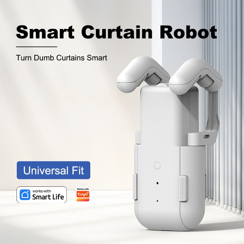 WiFi Smart Curtain Motor Automatic Curtain Mover Smart Home Retrofit Tuya Electric Curtain Companion