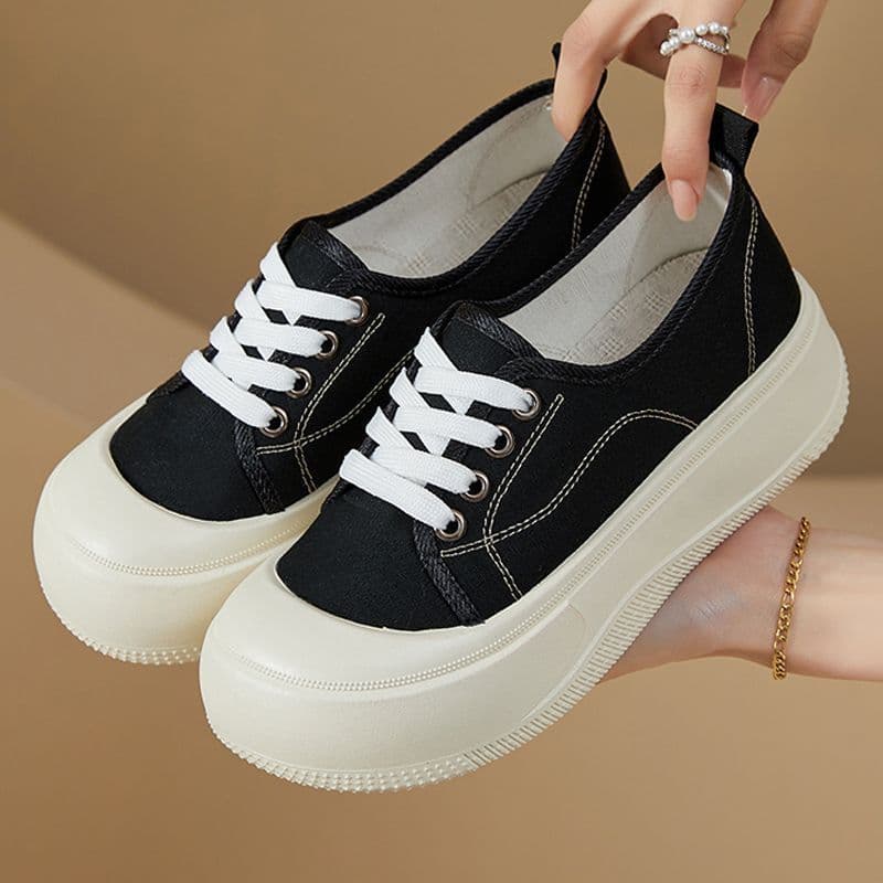 2025 spring casual thick-soled sports dopamine ultra-soft premium comfortable slip-resistant slip-on lazy mom shoes
