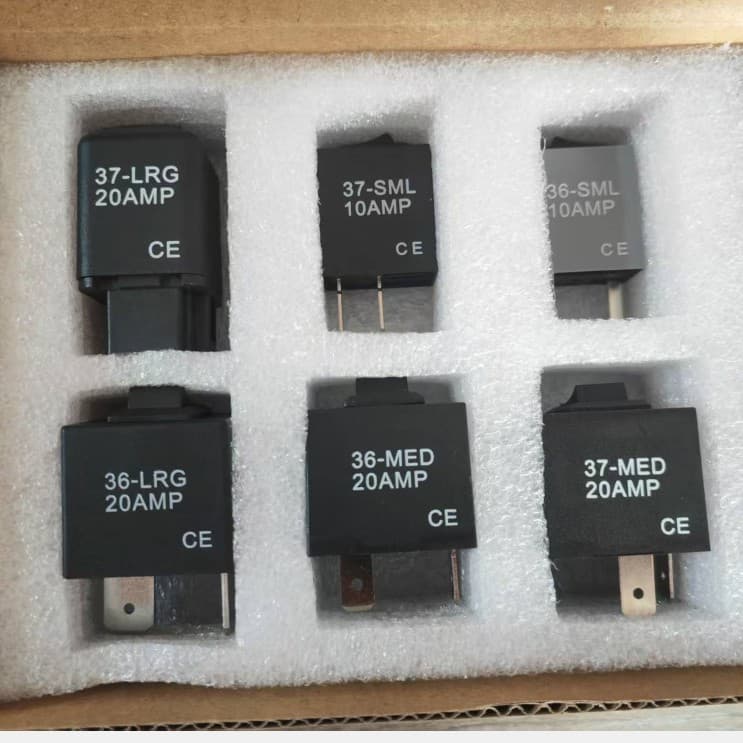 6-Piece Relay Bypass Switch Kit Relay Tester Diagnostic Scan Tool Relay Bypass Kit