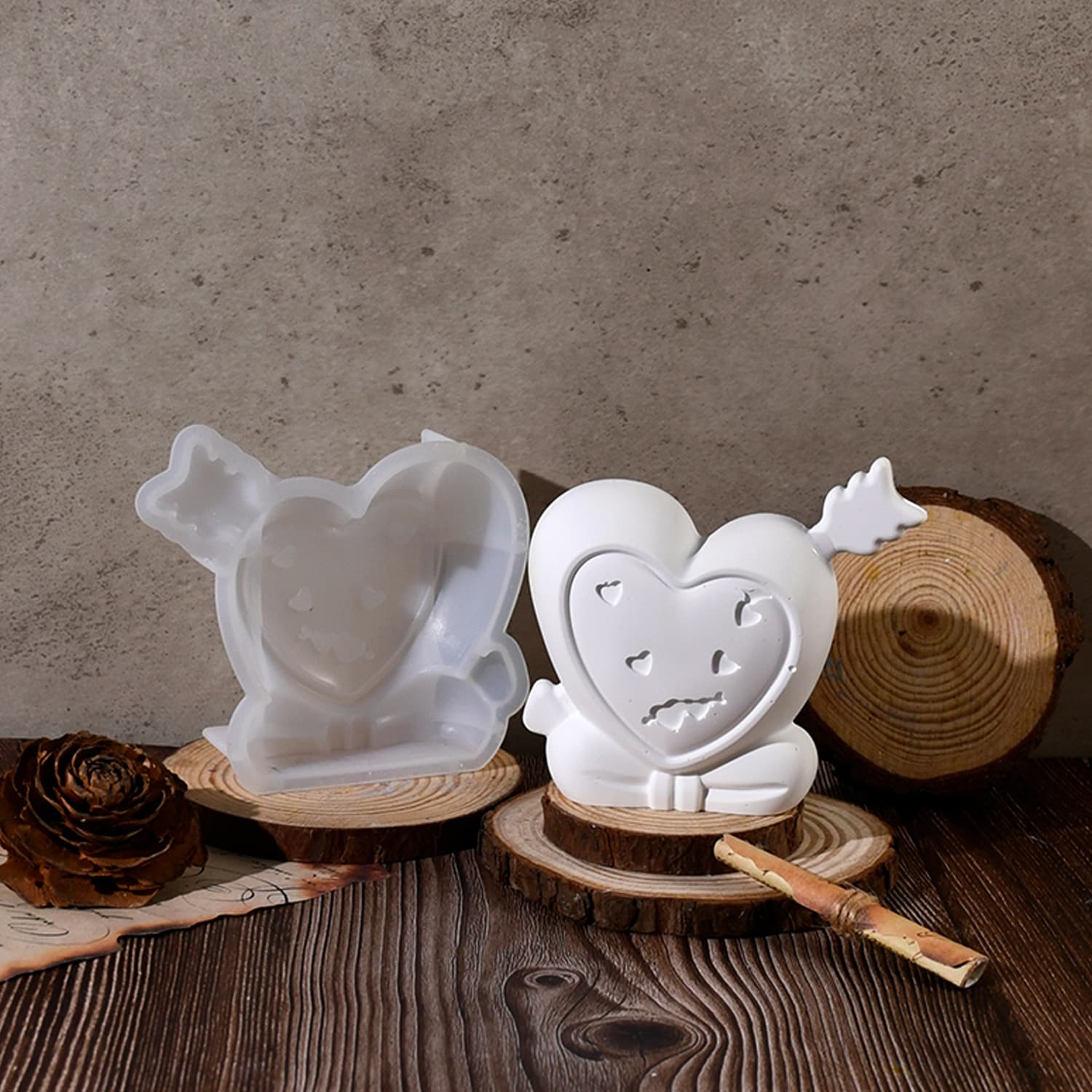 The new diy glue mold kills love and home furnishings silicone mold ins cross-border exclusive supply