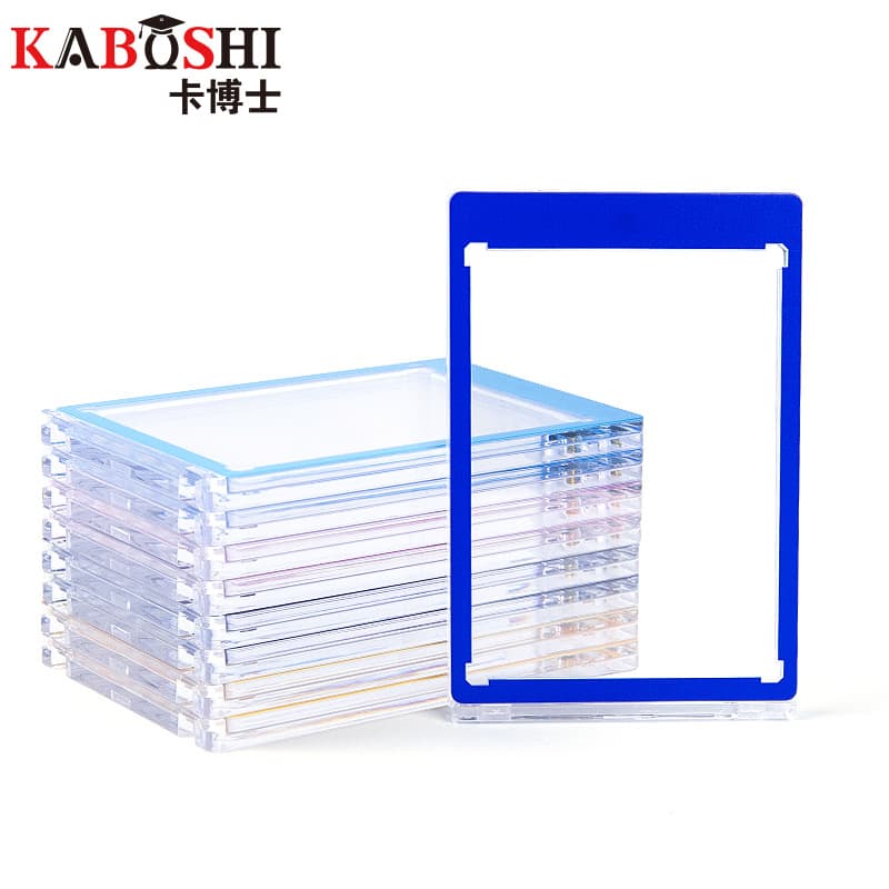 Dr. Card Magnetic 35PT Framed Colored Slabs for Sports, Pokémon, Yu-Gi-Oh!, and Ultraman Cards