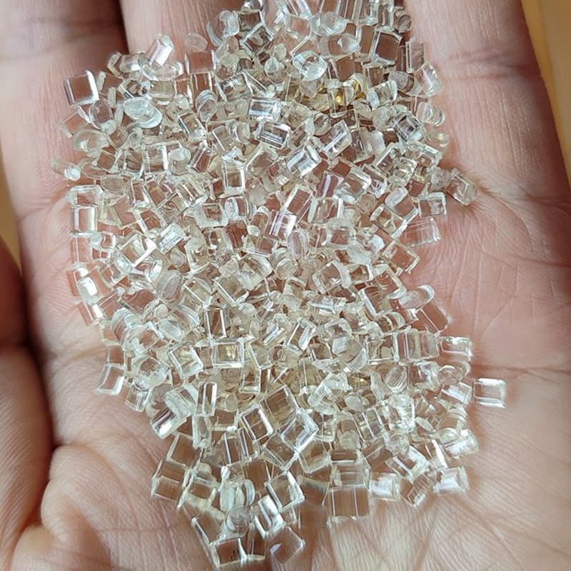 Imported CA Cellulose Acetate Yellow Base Plastic Granules, High Fluidity Injection Molding Grade, Footwear Materials, Toys, Packaging Uses