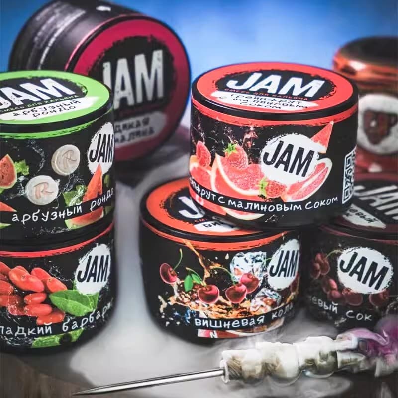Randomly distributed Arabian hookah cream Shisha Russian black smoke material JAM tobacco bar fruit