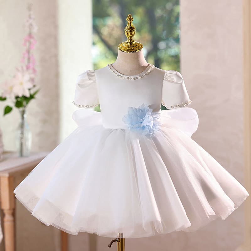 One-Year-Old Baby Girl Dress Flower Girl Wedding Little Girl Birthday Princess Dress Kindergarten Chorus Performance Costume