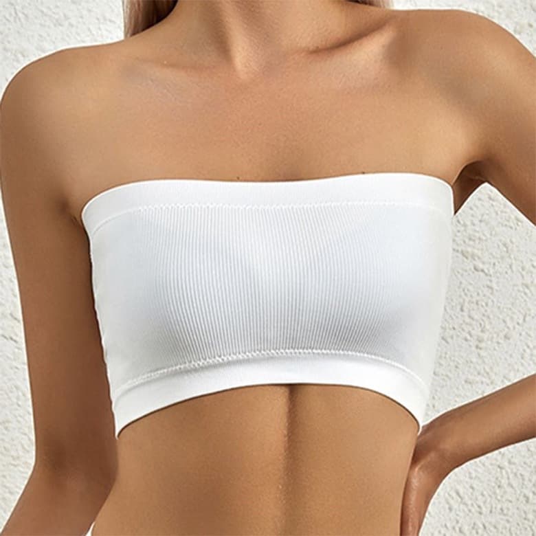 Summer Best-Selling New European and American Women's Wrap Bra Set with Padded Cups, Comfortable Knit Ribbed, Multi-Color Wholesale