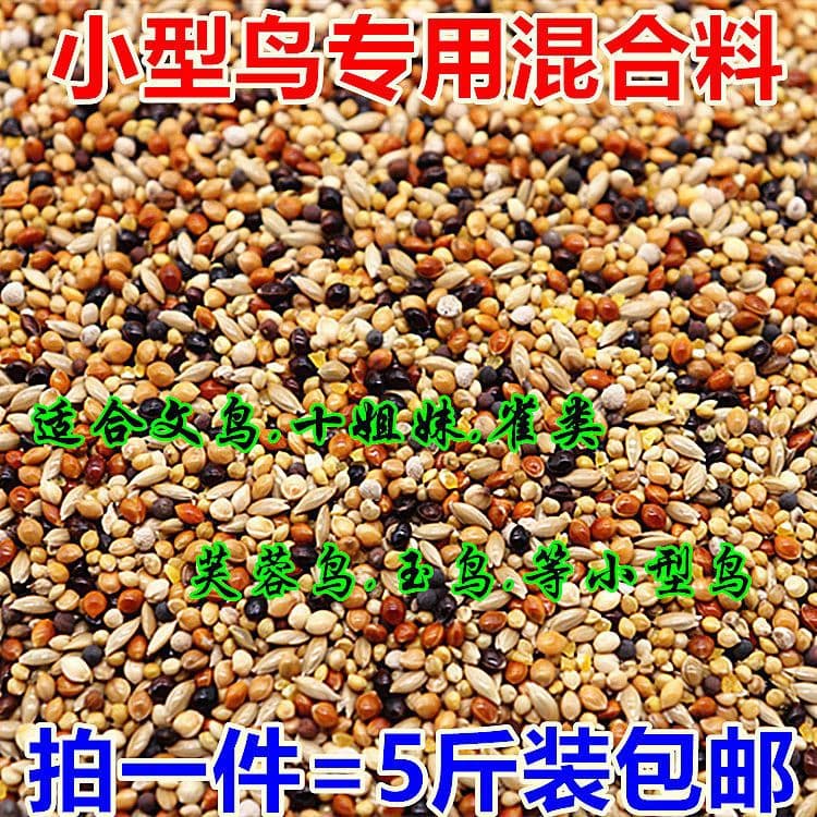 Mixed Bird Seed for Finches, Canaries, Zebra Finches, and Gouldian Finches - Bird Food