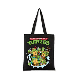 Teenage Mutant Ninja Turtles Game Merchandise Anime Large Capacity Versatile Canvas Bag Shoulder Crossbody Handbag Tote Bag Trendy