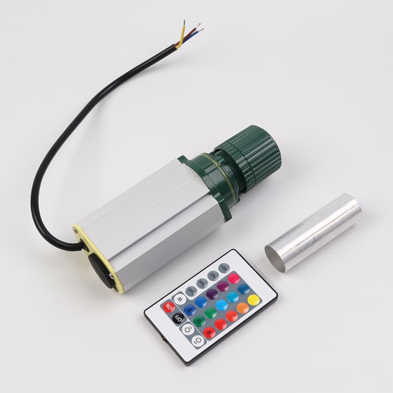 10W multicolor fiber optic machine engineering light source machine garden landscape tree swimming pool starry sky buried star light source device