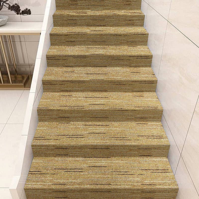 Chinese-style full-coverage roll stair carpet, self-adhesive backing, cement/iron mat, anti-slip step mat, can be cut to size (Amazon).