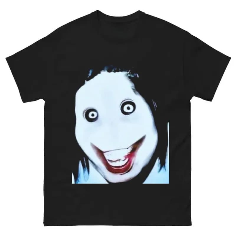 Jeff The Killer T-shirt Creepypasta Horror Meme Graphic Dark