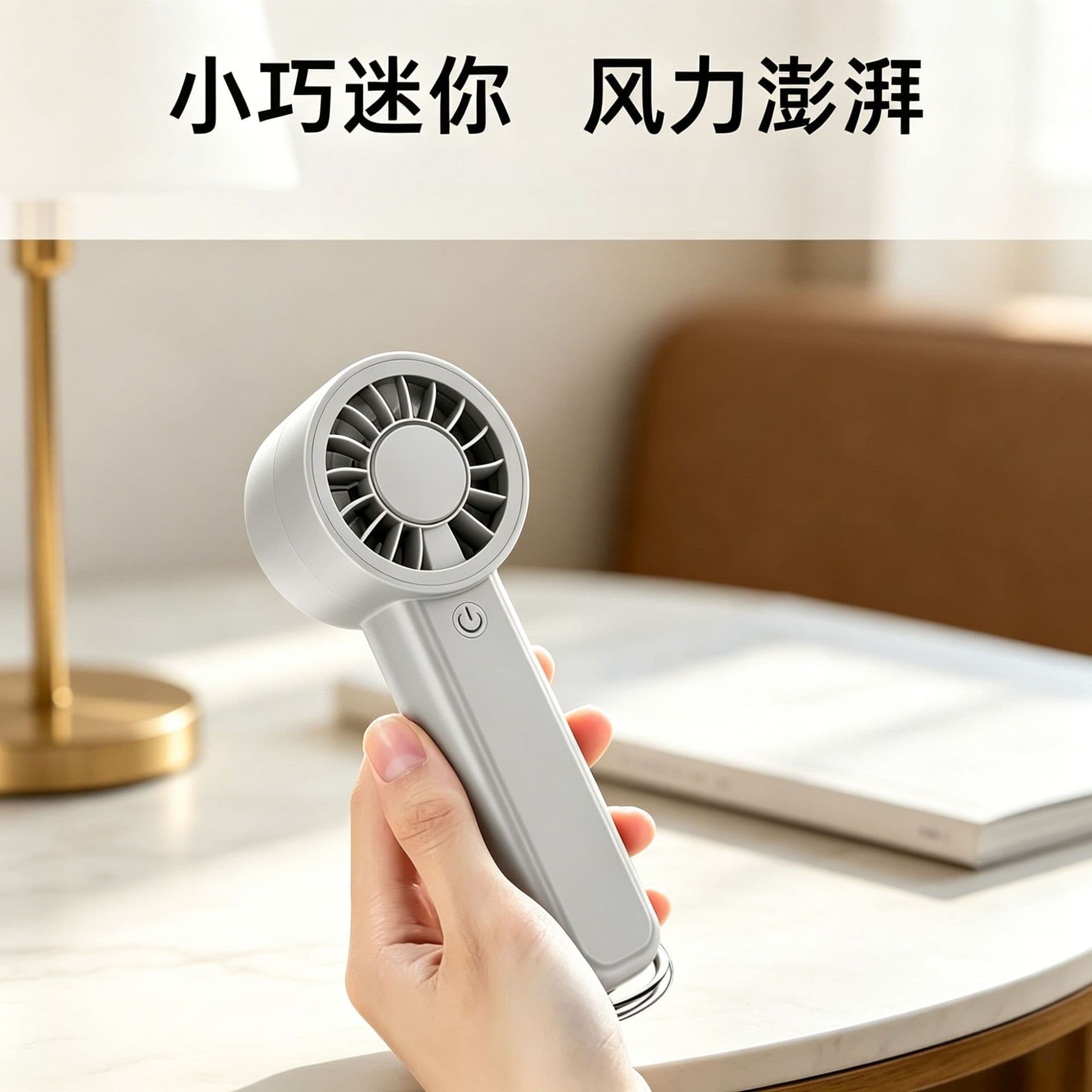 Charging Mini Handheld Fan Outdoor Pocket Small Portable Desktop Fan Mini Blower